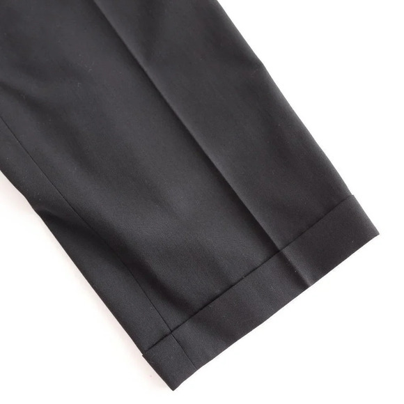 Stafford Black 100% Wool Tuxedo Set  Size 42L- 38 Waist - Picture 6 of 16